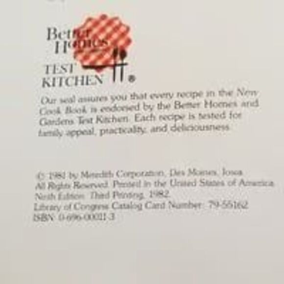 Better Homes and Gardens new cook book 1981 5 ring bound - Picture 8 of 8
